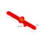 Crofta Plush Slap Bracelet Chinese New Year Red Clapping Circle Bracelet for Adults Style A