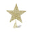 Crofta Xmas Tree Top Star Tree Ornaments Beautiful Creative Tree Top Light for Party Gold 30cmx33cm