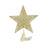 Crofta Xmas Tree Top Star Tree Ornaments Beautiful Creative Tree Top Light for Party Gold 30cmx33cm