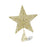 Crofta Xmas Tree Top Star Tree Ornaments Beautiful Creative Tree Top Light for Party Gold 30cmx33cm