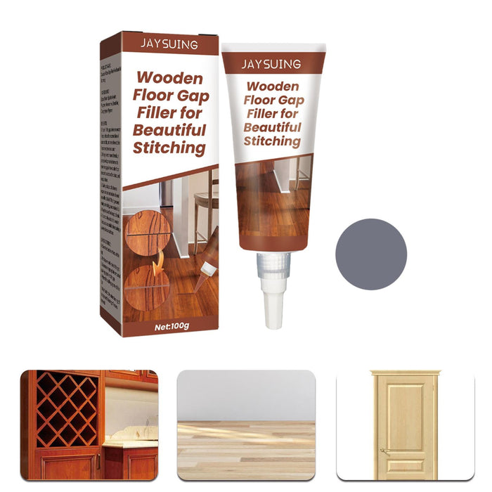 Crofta Wood Scratch Repair Kit Wood Furniture Repair Kit for Hole Wooden Door Desks Gray