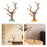 Crofta Tree Shaped Jewelry Key Storage Rack Ring Earrings Holder for Dressing Table Yellow Base