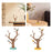 Crofta Tree Shaped Jewelry Key Storage Rack Ring Earrings Holder for Dressing Table Yellow Base