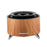 Crofta Flame Humidifier Fire Humidifier Yoga Dining Room SPA Essential Oil Diffuser Wood