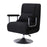 Crofta 2 in 1 Foldable Sofa Arm Chair Couch Bed Saving Space Washable Chaise Lounge Black