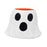 Crofta Halloween Ghost Treat Bucket Flower Vase Flowerpot Office Home Resin Planter 11cmx8.3cmx10.5cm