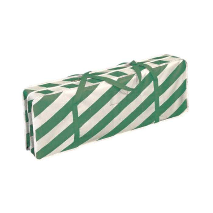 Crofta Christmas Tree Storage Bag for Artificial Disassembled Trees Water Resistant Green Stripes