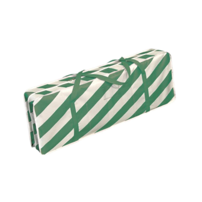 Crofta Christmas Tree Storage Bag for Artificial Disassembled Trees Water Resistant Green Stripes