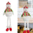 Crofta Xmas Snowman Stuffed Doll Gift Christmas Decoration Doll for Festival Winter