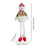 Crofta Xmas Snowman Stuffed Doll Gift Christmas Decoration Doll for Festival Winter