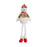 Crofta Xmas Snowman Stuffed Doll Gift Christmas Decoration Doll for Festival Winter