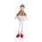 Crofta Xmas Snowman Stuffed Doll Gift Christmas Decoration Doll for Festival Winter