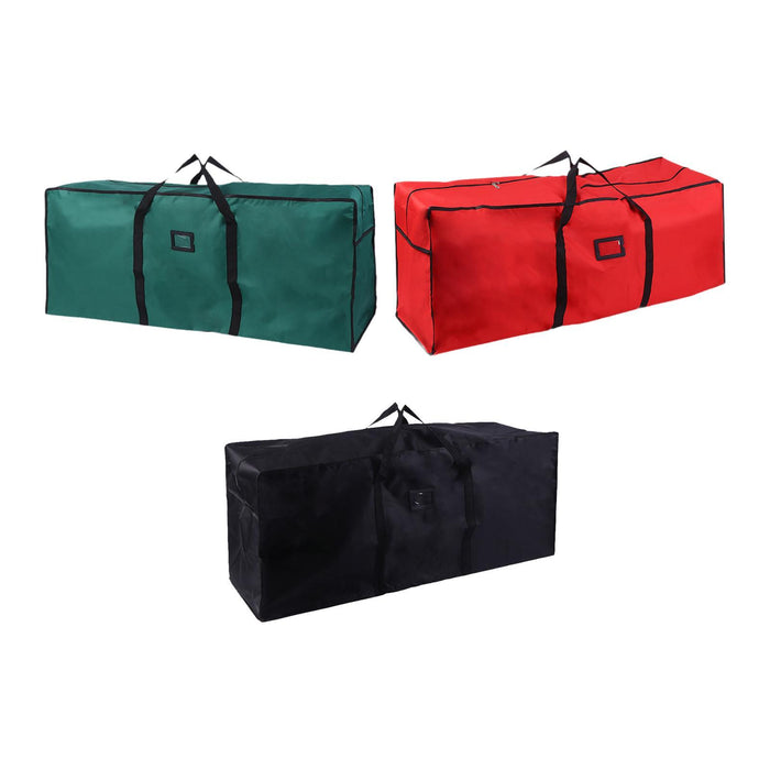 Crofta Christmas Tree Storage Bag Utility 600D Oxford Cloth for Xmas Tree Furniture Green