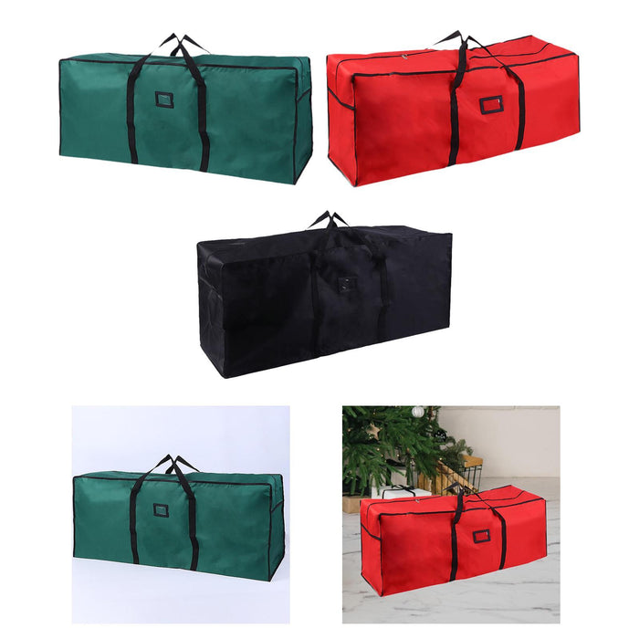 Crofta Christmas Tree Storage Bag Utility 600D Oxford Cloth for Xmas Tree Furniture Green