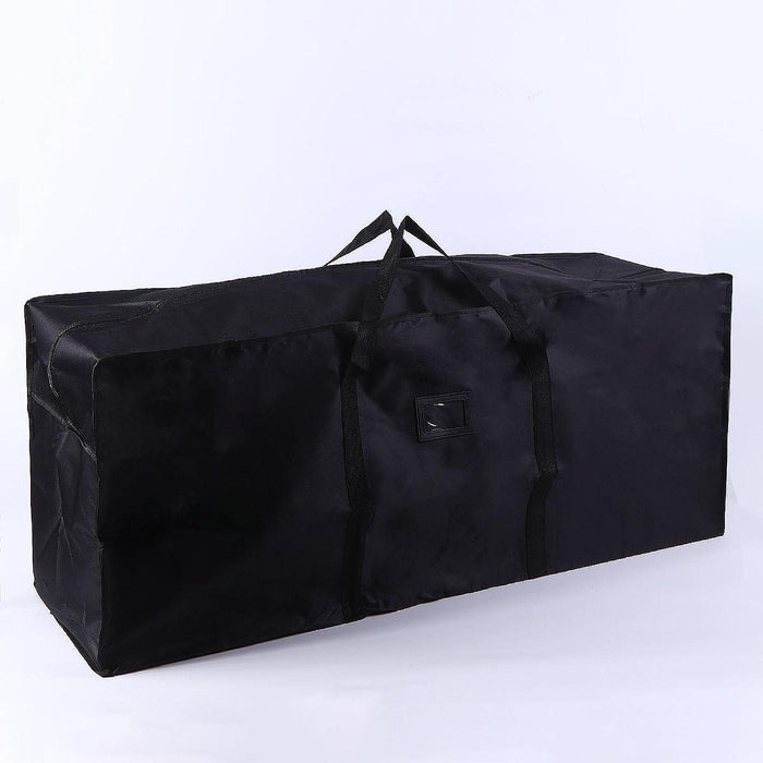 Crofta Christmas Tree Storage Bag Utility 600D Oxford Cloth for Xmas Tree Furniture Black