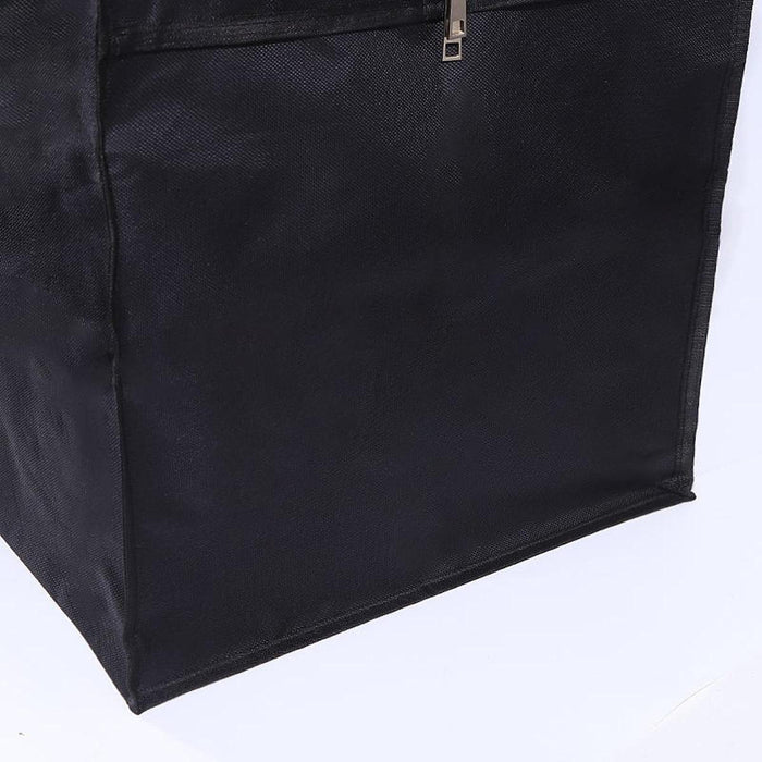 Crofta Christmas Tree Storage Bag Utility 600D Oxford Cloth for Xmas Tree Furniture Black