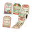 Crofta 200Pcs Santa Claus Stickers Creative Seal Stickers for Holiday Card Gift Box Style B