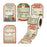 Crofta 200Pcs Santa Claus Stickers Creative Seal Stickers for Holiday Card Gift Box Style B