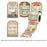 Crofta 200Pcs Santa Claus Stickers Creative Seal Stickers for Holiday Card Gift Box Style B