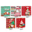 Crofta 10Pcs Christmas Gift Bag Treat Bag Pouch Handbag for Gifts Wrapping Tote Bag Style A