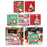 Crofta 10Pcs Christmas Gift Bag Treat Bag Pouch Handbag for Gifts Wrapping Tote Bag Style A