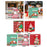 Crofta 10Pcs Christmas Gift Bag Treat Bag Pouch Handbag for Gifts Wrapping Tote Bag Style A