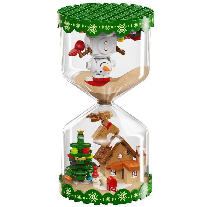 Crofta Building Blocks Hourglass Unique Xmas Ornaments for Men Women Family Friends