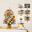 Crofta Xmas Mini Artificial Tree Christmas Artificial Tree for Desktop Office Craft with light