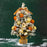 Crofta Xmas Mini Artificial Tree Christmas Artificial Tree for Desktop Office Craft with light