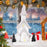 Crofta Xmas House Decor Xmas House Statue for Party Indoor 19cmx10cmx40cm