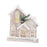 Crofta Xmas House Decor Xmas House Statue for Party Indoor 21cmx9cmx25cm