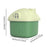 Crofta Portable Humidifier House Shape Mini Humidifier for Small Room Office Travel Green