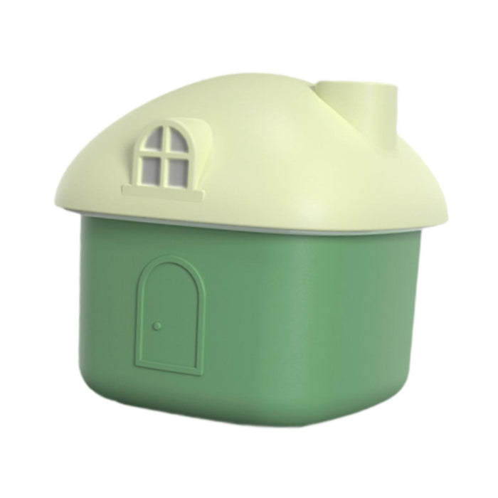 Crofta Portable Humidifier House Shape Mini Humidifier for Small Room Office Travel Green