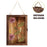 Crofta Wooden Specimens Display Case Shadow Box Table Decoration Jewelry Storage Box 31cmx22cmx4CM