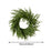 Crofta 19inch Artificial Pine Christmas Wreath Realistic for Hotels, Shopping Malls Style A