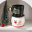 Crofta Snowman Vase Bedroom Dining Room Christmas Decor Artistic Kitchen Table Vase