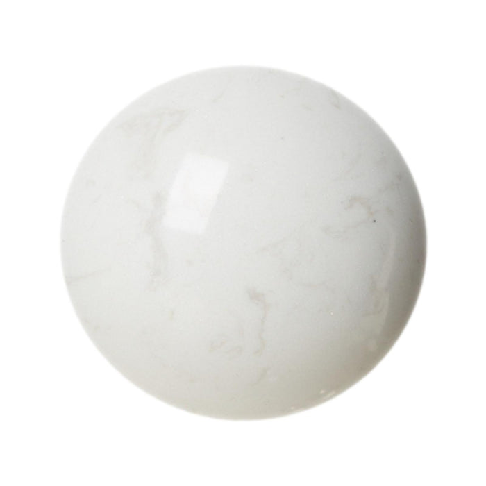 Crofta 10cm White Marble Ball Aesthetic Sphere Ball for Wedding, Birthday Accessory