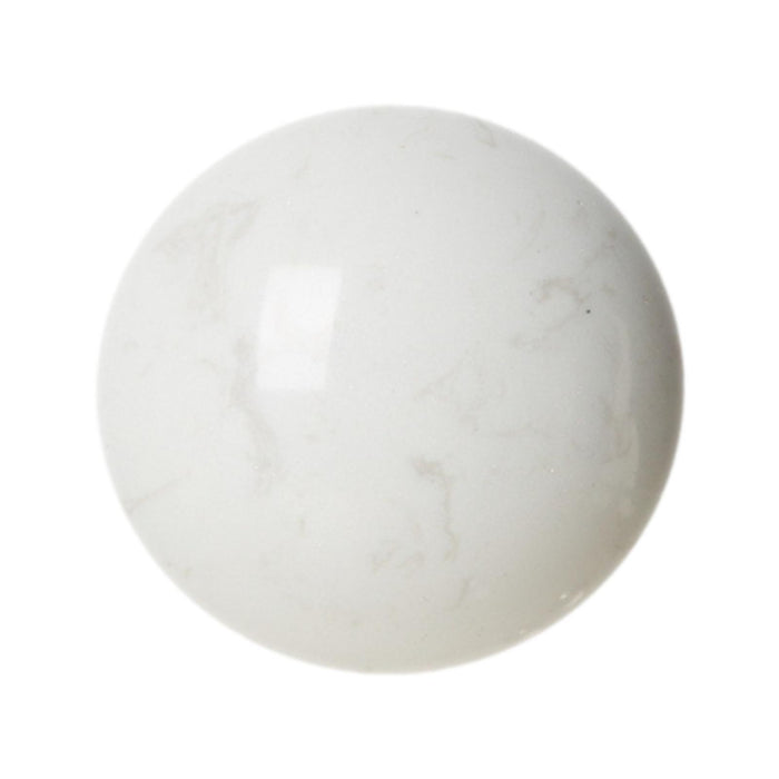 Crofta 10cm White Marble Ball Aesthetic Sphere Ball for Wedding, Birthday Accessory