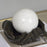 Crofta 10cm White Marble Ball Aesthetic Sphere Ball for Wedding, Birthday Accessory