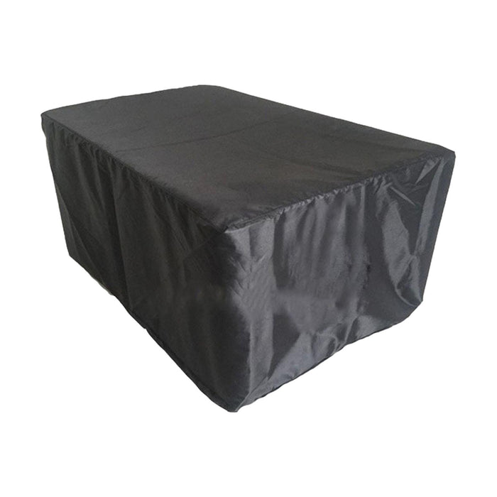 Crofta Patio Table Cover Patio Table and Chair Set Cover for Backyard Courtyard 200cmx160cmx71cm