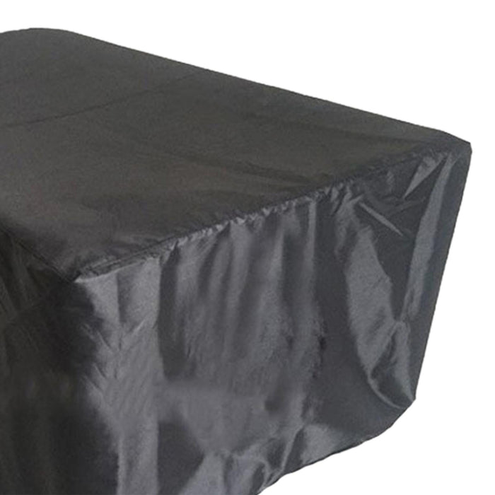 Crofta Patio Table Cover Patio Table and Chair Set Cover for Backyard Courtyard 200cmx160cmx71cm