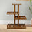 Crofta Plant Stand Ornament Planter Rack Display Shelves for Office Balcony Outdoor 4 Layer Standard