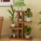 Crofta Plant Stand Ornament Planter Rack Display Shelves for Office Balcony Outdoor 4 Layer Standard