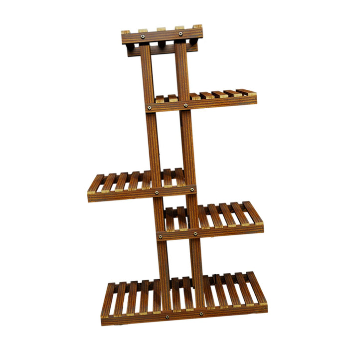 Crofta Plant Stand Ornament Planter Rack Display Shelves for Office Balcony Outdoor 5 Layer Standard