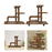 Crofta Wooden Plant Stand Heavy Duty Plant Storage Rack for Farmhouse Garden Office Without Wheels