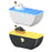 Crofta Boat Shaped Humidifier with Atmosphere Lights for Indoor Bedroom Living Room White