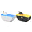 Crofta Boat Shaped Humidifier with Atmosphere Lights for Indoor Bedroom Living Room White