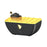 Crofta Boat Shaped Humidifier with Atmosphere Lights for Indoor Bedroom Living Room Black