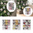 Crofta 12Pcs Christmas Ball Ornaments Decorative Baubles for Bar Restaurant Bedroom A Set