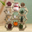 Crofta Honeycomb Shelf Convenient Creative Plant Rack for Miscellaneous Items Dolls 36cmx30cmx10cm